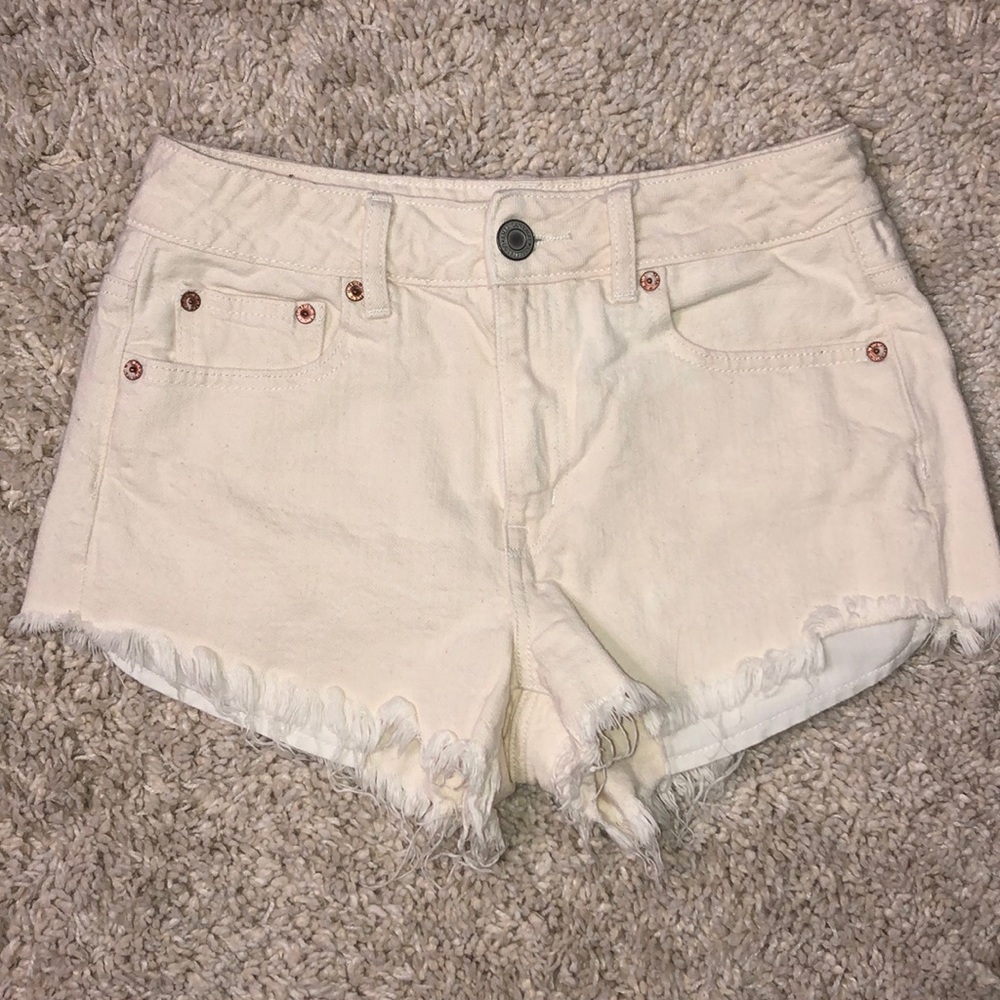 American Eagle Outfitters high waisted jean shorts